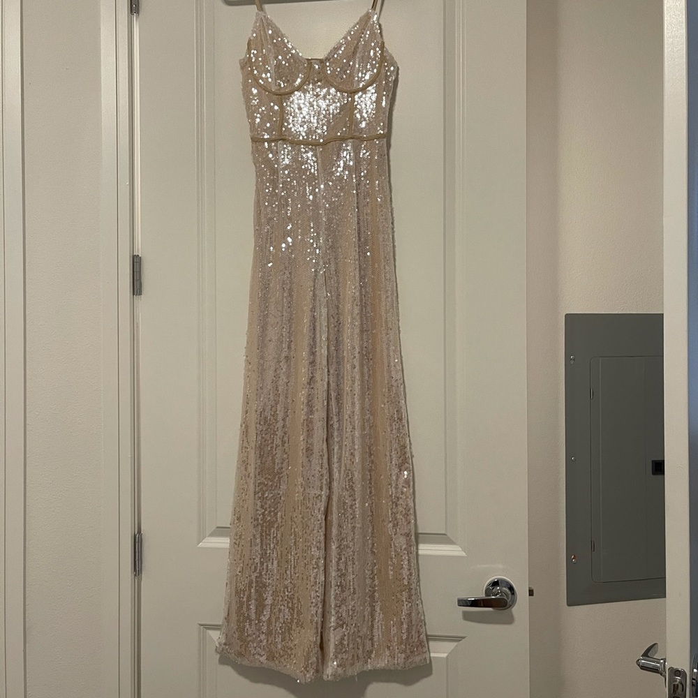 PLT Stunning Champagne Play Suit